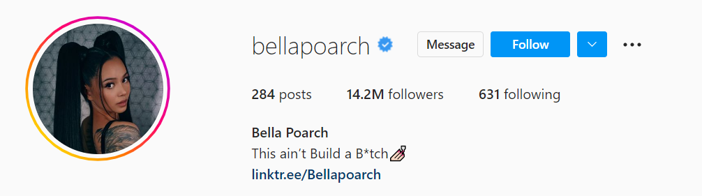 Bella Poarch is an American-Filipino social media sensation