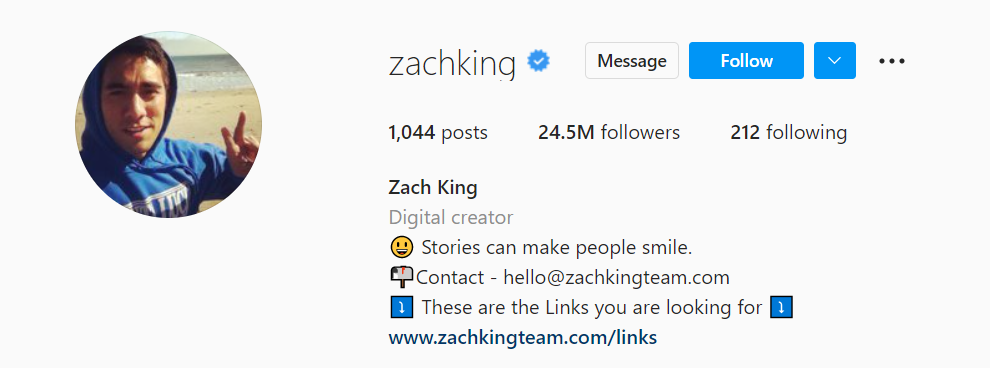 扎克·金（Zach King）是美国电影制片人