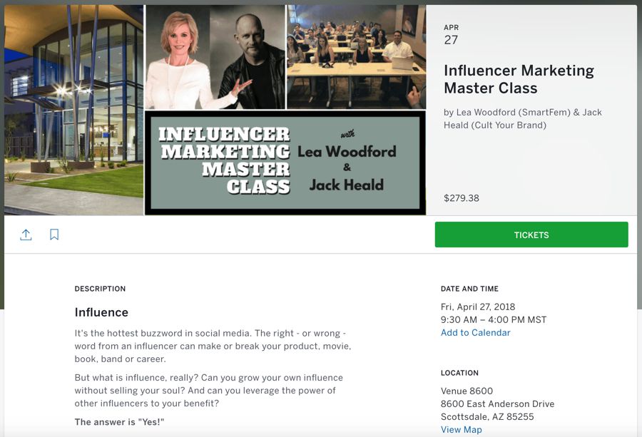 Influencer Marketing Master Class