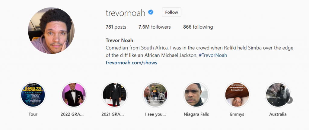 Trevor Noah（@trevornoah）Instagram照片