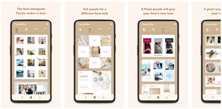 PuzzleStar - Puzzle Collage Template for Instagram