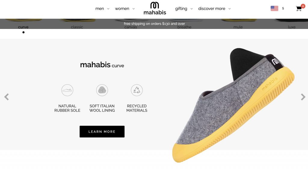 Mahabis - best e-commerce web design