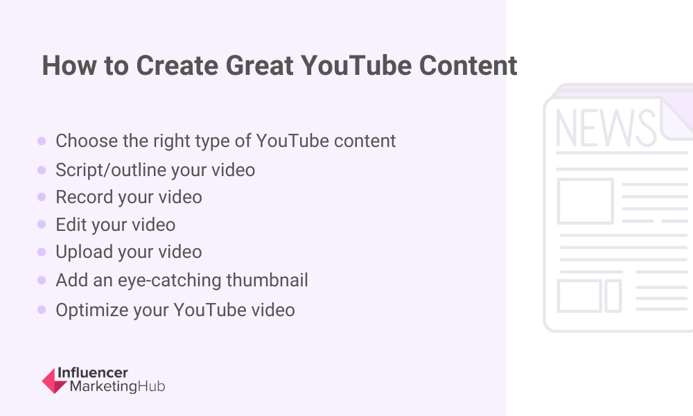 how to create youtube content