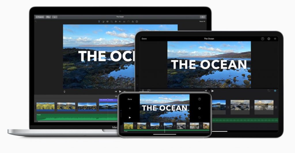 iMovie是iOS特定的视频编辑工具