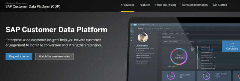 SAP客户数据平台 