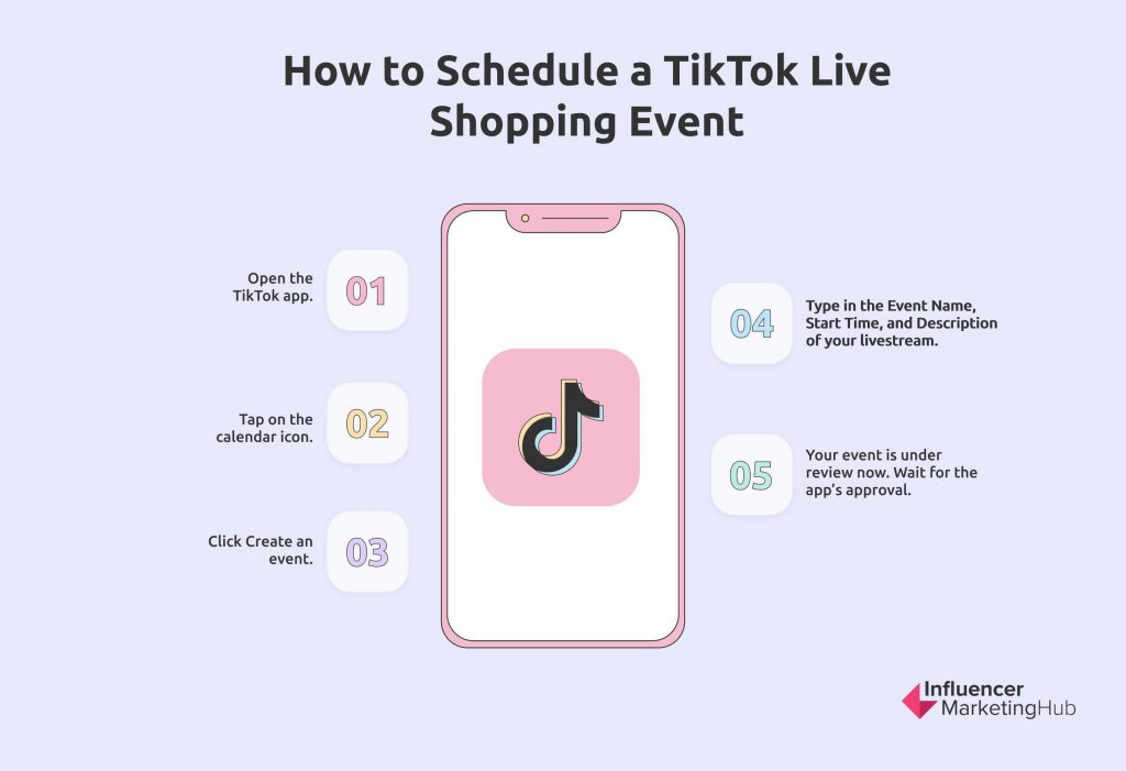 安排TikTok生活购物活动