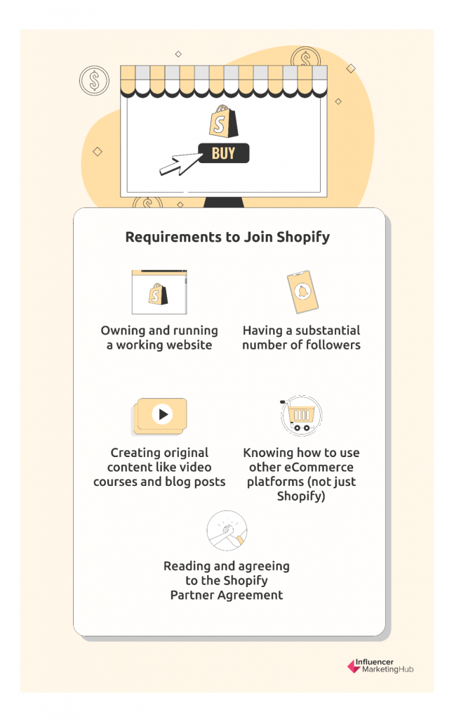 Requirements to Join Shopify
