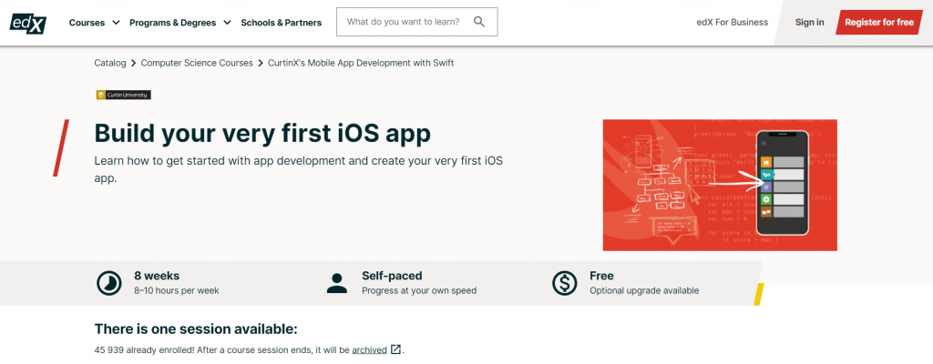构建您的第一个iOS应用程序_ EDX