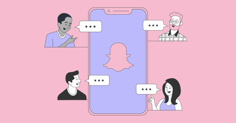 Snapchat上的小组聊天