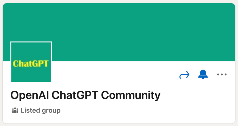 OpenAI ChatGPT社区